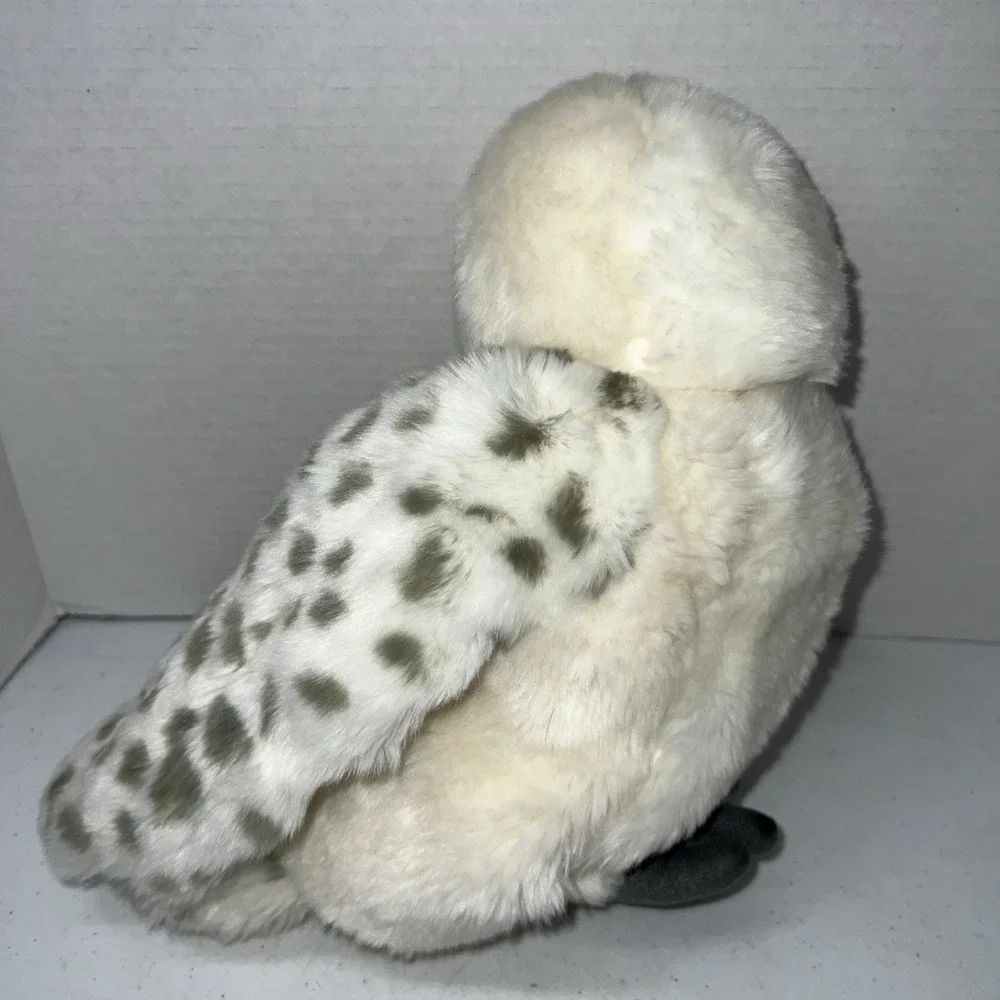 Harry Potter Hedwig Owl Plush Hand Puppet Plush Swivel Head 12
